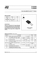 DataSheet T1620-600W pdf